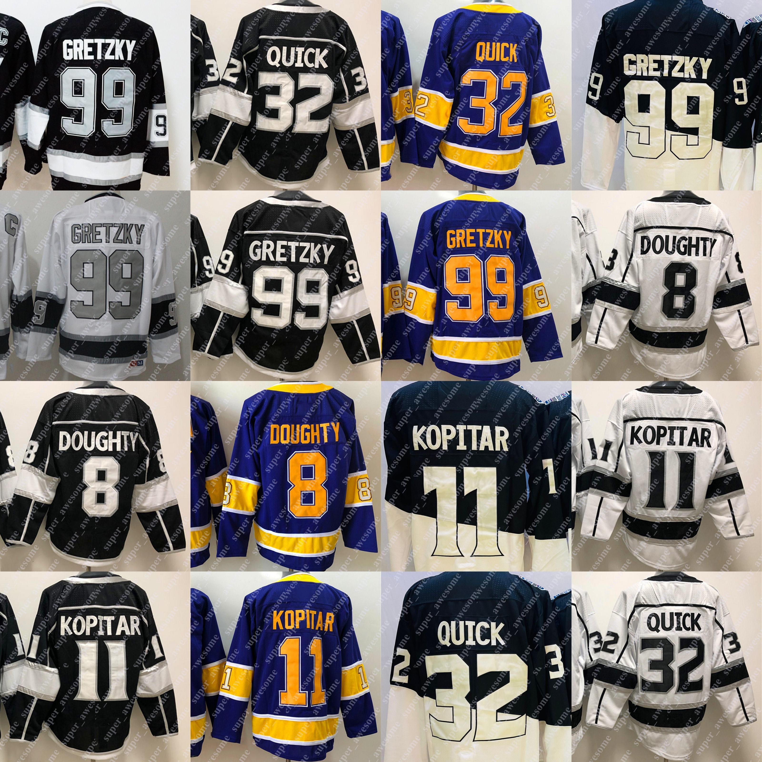 8 Drew Doughty Jersey 11 Anze Kopitar 32 Jonathan Quick 99 Wayne Gretzky White Black Purple Hockey Jerseys Stitched
8 Drew Doughty Jersey 11 Anze Kopitar 32 Jonathan Quick 99 Wayne Gretzky White Black Purple Hockey Jerseys Stitched