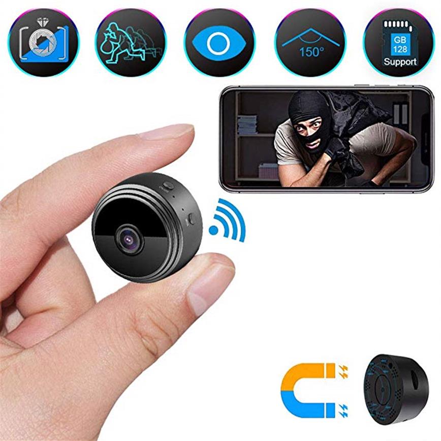 A9 WiFi Camera Wireless Mini Camera Full HD 1080P Portable Home Security Covert Nanny Cam Indoor Motion Activated Night Vision Cam248w
