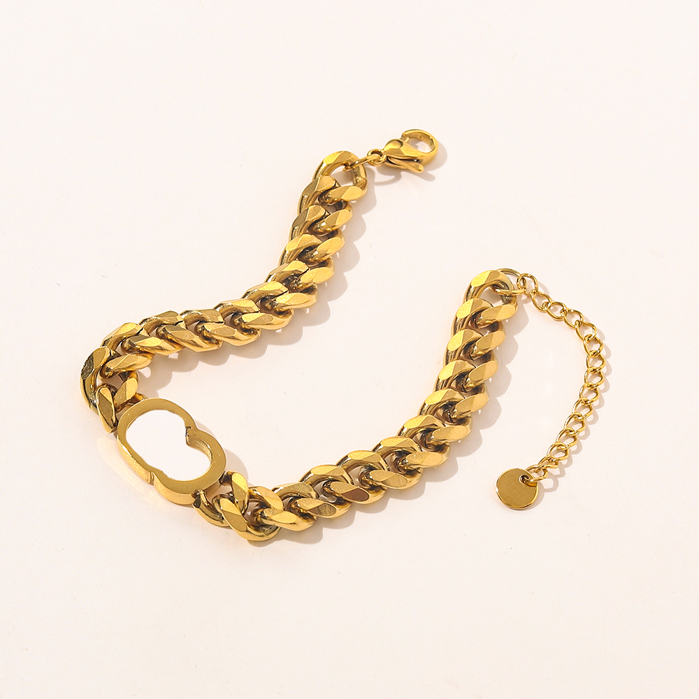 Wholesale Bracelets Women Men Bangle 18K Gold Plated Stainless steel Lover Letter Accessories Gift Wristband Cuff Chain Wedding Jewelry ZG1361
Wholesale Bracelets Women Men Bangle 18K Gold Plated Stainless steel Lover Letter Accessories Gift Wristband Cuff Chain Wedding Jewelry ZG1361