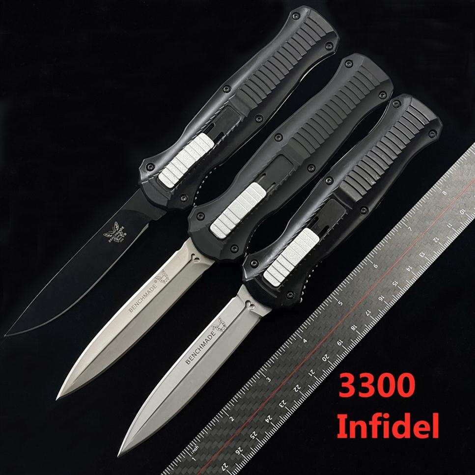 Benchmade 3300 3310BK Infidel AUTO Automatic Knife 3 95 D2 Blade outdoor camping EDC BM3300 3300BK 3400 3200 4600 7035 C07 2862
Benchmade 3300 3310BK Infidel AUTO Automatic Knife 3 95 D2 Blade outdoor camping EDC BM3300 3300BK 3400 3200 4600 7035 C07 2862