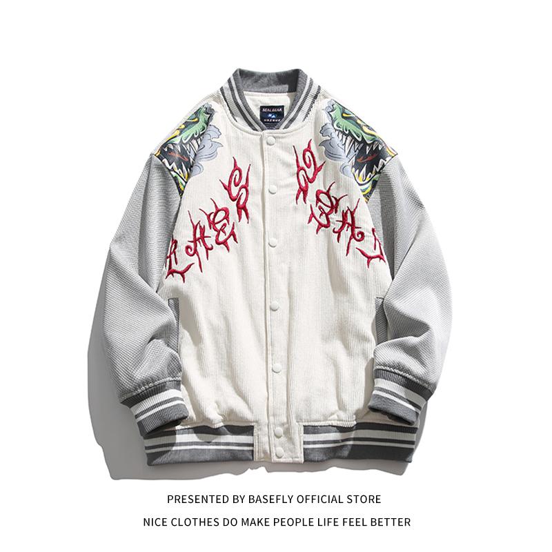 Men's Jackets Chic Retro Vintage Corduroy Embroidery Patchwork Stadium Hip Hop Men Varsity Jacket Unisex Women Baseball Bomber Coat CoupleMe, Khaki
Men's Jackets Chic Retro Vintage Corduroy Embroidery Patchwork Stadium Hip Hop Men Varsity Jacket Unisex Women Baseball Bomber Coat CoupleMe, Khaki