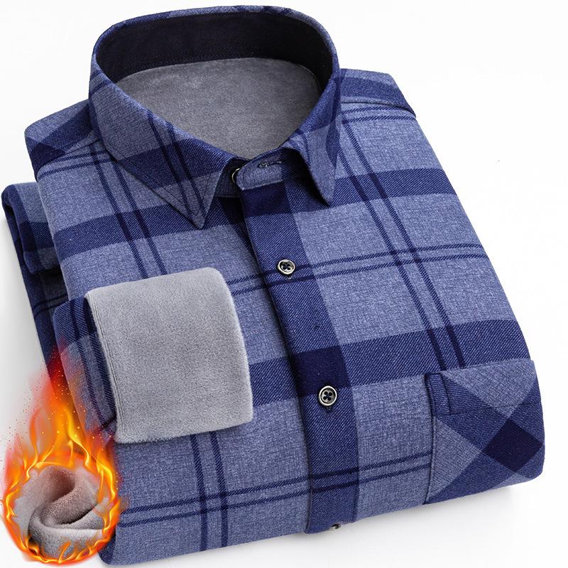 Men's Casual Shirts Winter Thicken Plus Fleece Warm Shirt For Men Flannel Plaid Size Clothing 4xl 5xl 6xl 7xl 8xl 9xl, White;black
Men's Casual Shirts Winter Thicken Plus Fleece Warm Shirt For Men Flannel Plaid Size Clothing 4xl 5xl 6xl 7xl 8xl 9xl, White;black