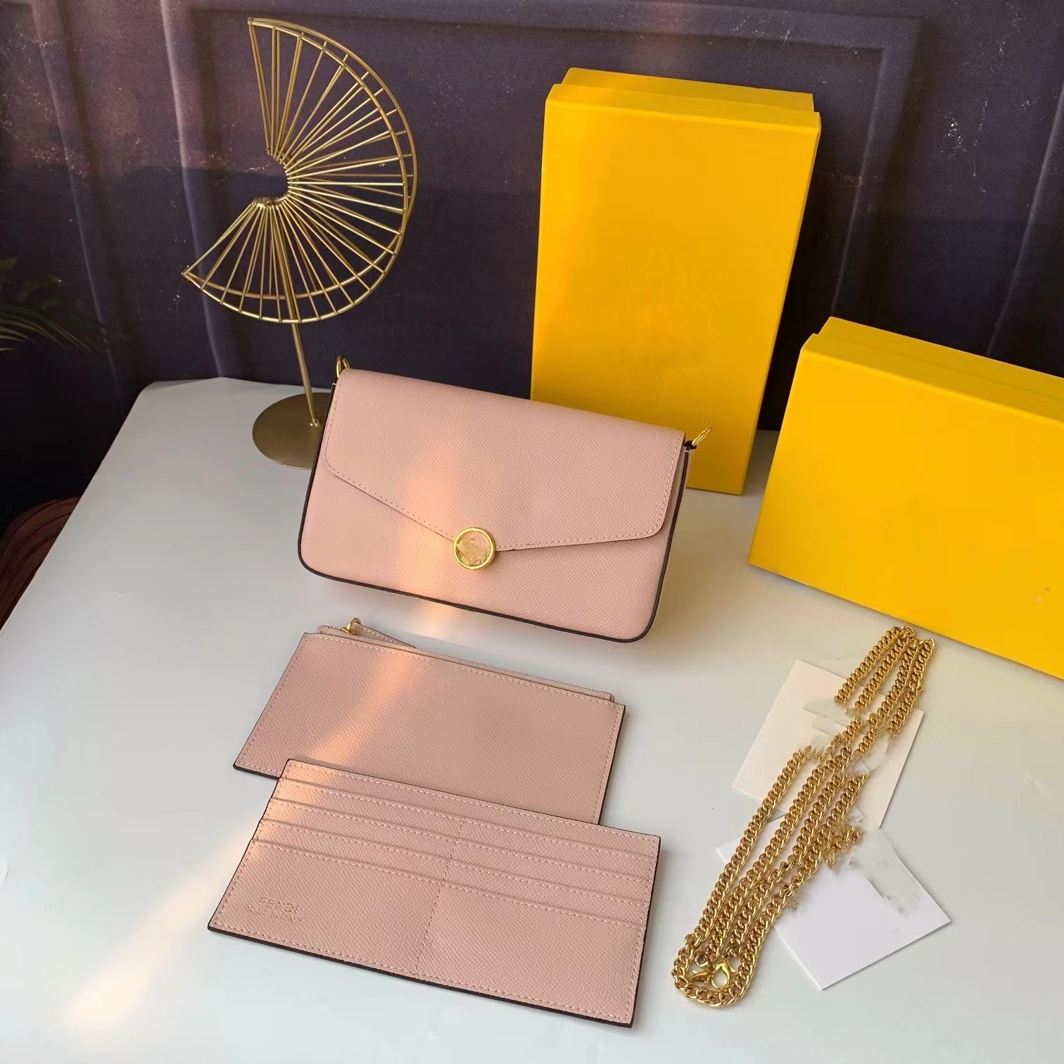 f brand luxury designer hobo women shoulder bag Fashion chain Tote clutchbag Crossbody bags handbag POCHETTE FeLICIE removable handbags Wallet Purses, Vip
f brand luxury designer hobo women shoulder bag Fashion chain Tote clutchbag Crossbody bags handbag POCHETTE FeLICIE removable handbags Wallet Purses, Vip