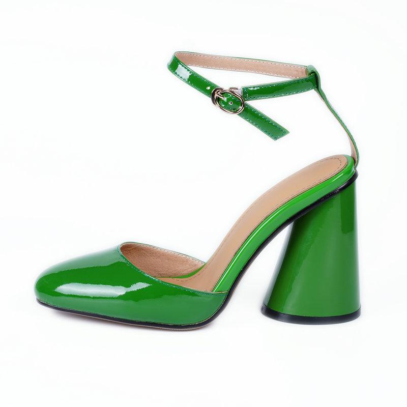 Sandals Sexy High Heels Women Pumps Ankle Strap Party Wedding Shoes Woman Purple Green Quality Round Toe Size 41 42 43
Sandals Sexy High Heels Women Pumps Ankle Strap Party Wedding Shoes Woman Purple Green Quality Round Toe Size 41 42 43