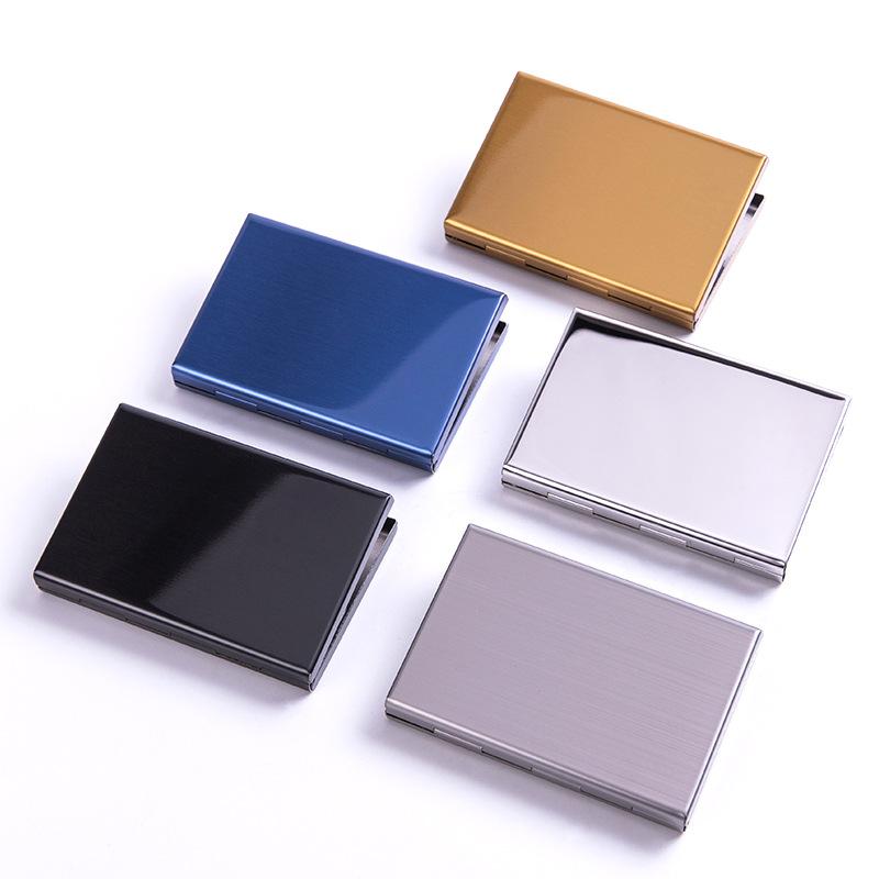 Card Holders Anti-theft ID Holder Minimalist Thin Aluminium Metal Wallets Pocket Case Bank Women Men RFID Six Business Cards BoxCard, Card holder b-black
Card Holders Anti-theft ID Holder Minimalist Thin Aluminium Metal Wallets Pocket Case Bank Women Men RFID Six Business Cards BoxCard, Card holder b-black