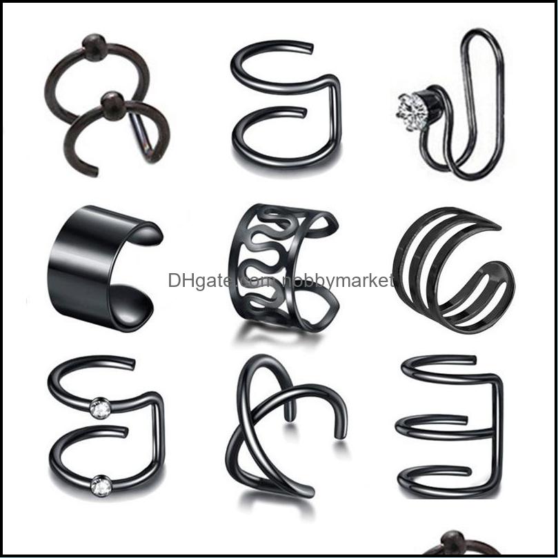 1Pcs Ear Clip Cuff Wrap Earrings Punk Simple For Men Women Nose Ring Clip-On Non-Piercing Jewelry Drop Delivery 2021 Qhib2
1Pcs Ear Clip Cuff Wrap Earrings Punk Simple For Men Women Nose Ring Clip-On Non-Piercing Jewelry Drop Delivery 2021 Qhib2