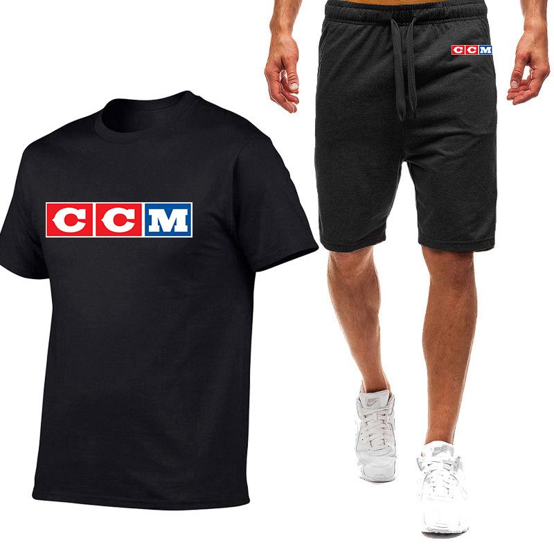 Men' Tracksuits CCM Printing Mens Short Sleeve Summer Harajuku Hip Hop High Quality Comfortable Cotton T Shirts Shorts Suit SportswearMen
Men' Tracksuits CCM Printing Mens Short Sleeve Summer Harajuku Hip Hop High Quality Comfortable Cotton T Shirts Shorts Suit SportswearMen