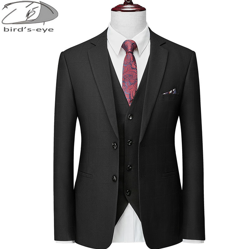 Men's Suits & Blazers BlazersPantsVest Mens Suits Plaid 3 Pieces Men Dress S 220823