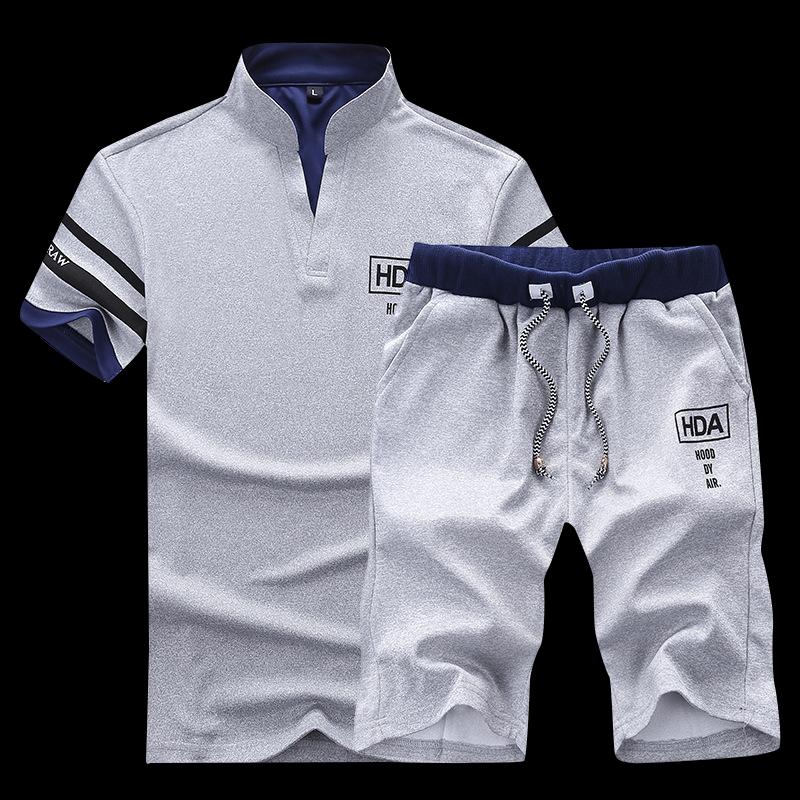 Men's Tracksuits 2022 Summer Print Tracksuit Casual T Shirt Shorts Suit+2 Piece Elastic Beach Sweatshirt Men Sportswear, Gray
Men's Tracksuits 2022 Summer Print Tracksuit Casual T Shirt Shorts Suit+2 Piece Elastic Beach Sweatshirt Men Sportswear, Gray