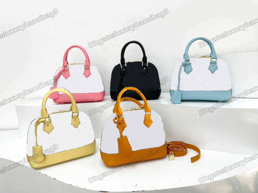 Alma BB Shell Bag 1854 Yellow Pink Blue Jacquard Textile Monograms Flowers designer Bags Crossbody Vintage Stylishly Compact Key 
Alma BB Shell Bag 1854 Yellow Pink Blue Jacquard Textile Monograms Flowers designer Bags Crossbody Vintage Stylishly Compact Key