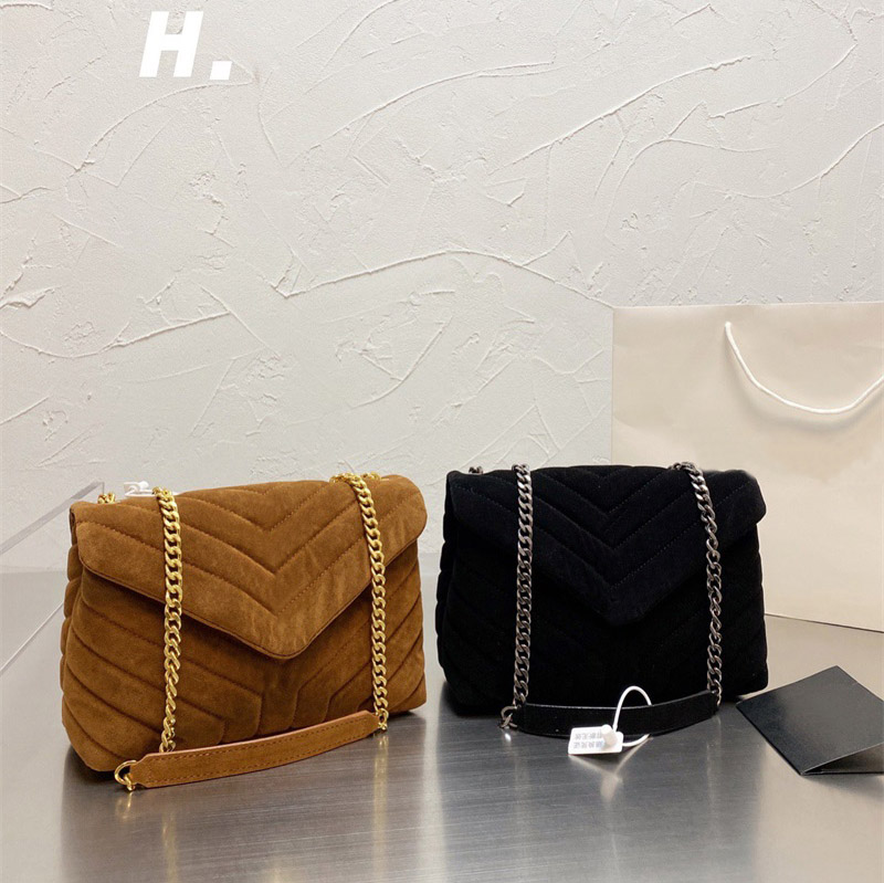 Women Crossbody Designer Bag 2022 Fashion Luxury Gilt Chain Single Shoulder Bags Original Frosted Leather Handbag Brown Black Size 25*18cm Gift Box
Women Crossbody Designer Bag 2022 Fashion Luxury Gilt Chain Single Shoulder Bags Original Frosted Leather Handbag Brown Black Size 25*18cm Gift Box