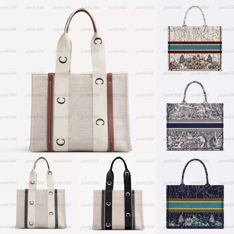 5A Beach WOODY Tote Shoulder Bags Underarm bag Women Handbags Canvas Crossbody Bag Totes Black Brown Handle Large Medium and Small Vacation handbag, Black hand strap
5A Beach WOODY Tote Shoulder Bags Underarm bag Women Handbags Canvas Crossbody Bag Totes Black Brown Handle Large Medium and Small Vacation handbag, Black hand strap
