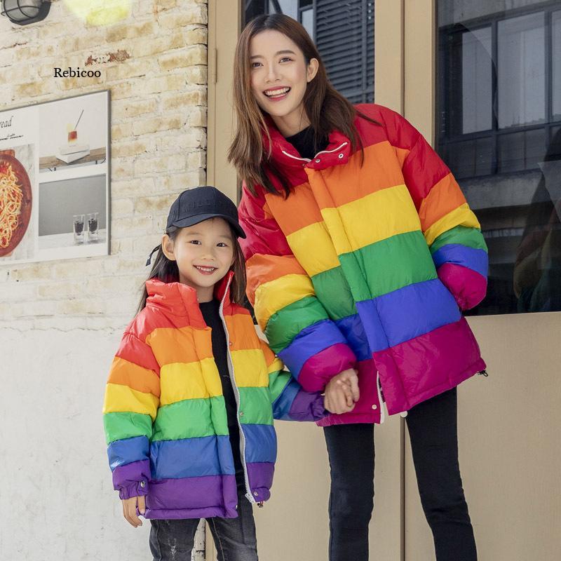 Women's Trench Coats Winter Down Jacket Women's Parka Coat 2022 Loose Fit Casual Stylish Rainbow Striped Puffer WomenWomen's, Mother
Women's Trench Coats Winter Down Jacket Women's Parka Coat 2022 Loose Fit Casual Stylish Rainbow Striped Puffer WomenWomen's, Mother