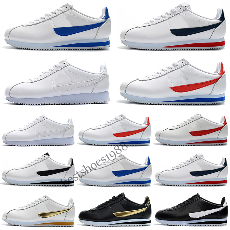 High quality classic Cortez Running Shoes Men's and Women's Sneakers Red Foam Forrest Gump White Hawkins Mens Basic Size 36-44, Color 5
High quality classic Cortez Running Shoes Men's and Women's Sneakers Red Foam Forrest Gump White Hawkins Mens Basic Size 36-44, Color 5