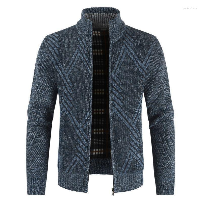 Men's Sweaters Autumn Winter Jacket Men Coats Solid Slim Fit Thick Fleece Casual Stand Collar Zip Perf22, Brown
Men's Sweaters Autumn Winter Jacket Men Coats Solid Slim Fit Thick Fleece Casual Stand Collar Zip Perf22, Brown