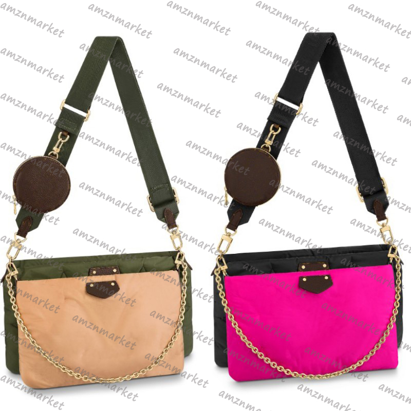 M58980 M58977 Maxi Multi Pochette Accessoires Crossbody Bag Designers Women's Chains Coated Canvas Nylon Embroidery Multiple Pockets Shoulder Round Coin Purse, Red
M58980 M58977 Maxi Multi Pochette Accessoires Crossbody Bag Designers Women's Chains Coated Canvas Nylon Embroidery Multiple Pockets Shoulder Round Coin Purse, Red