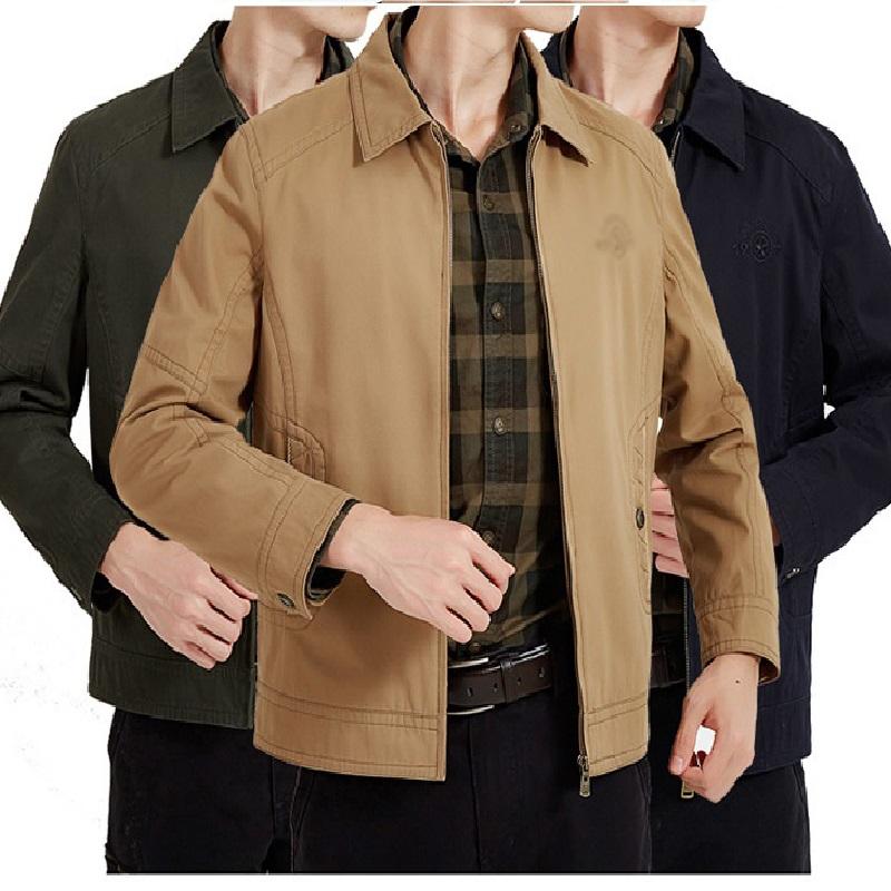 Men's Jackets Spring Autumn Casual For Men Turn Down Collar Embroidery Cotton Middle Age Zipper Outwear Blouse OutfitMen's, Army green
Men's Jackets Spring Autumn Casual For Men Turn Down Collar Embroidery Cotton Middle Age Zipper Outwear Blouse OutfitMen's, Army green
