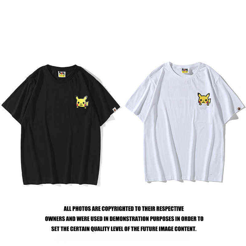 Pickup Summer q Limited Pocket Cotton Men's and Women's Fashion Short Sleeve T-shirt, White
Pickup Summer q Limited Pocket Cotton Men's and Women's Fashion Short Sleeve T-shirt, White