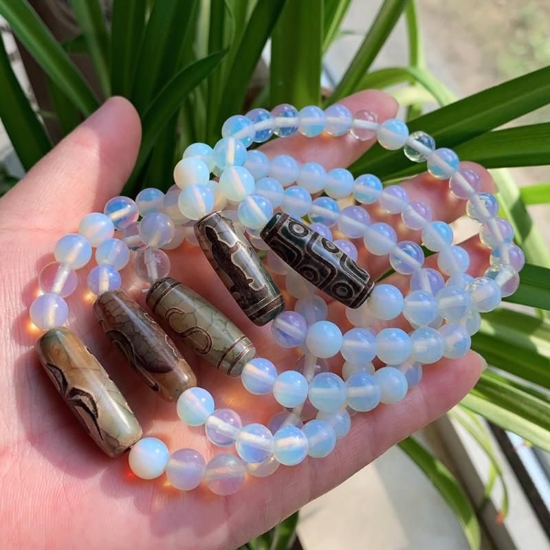 Beaded Strands Healing Jewelry Opal Moonstone Bracelets For Women Men Natural Tibetan Dzi Agates Bangles Ruyi Money Hook Agat Charm Bracelet
Beaded Strands Healing Jewelry Opal Moonstone Bracelets For Women Men Natural Tibetan Dzi Agates Bangles Ruyi Money Hook Agat Charm Bracelet