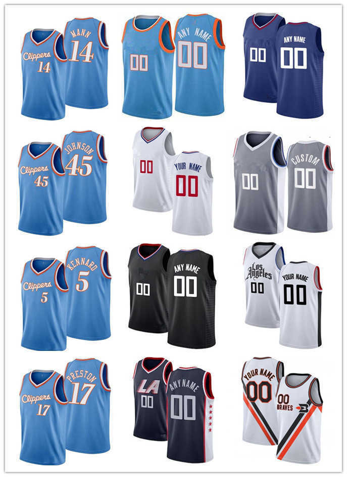 75th Custom Women Youth 45 Keon Johnson 5 Luke Kennard 14 Terance Mann 17 Jason Preston Los Angeles''Clippers''Men Basketball Jerseys, Color
75th Custom Women Youth 45 Keon Johnson 5 Luke Kennard 14 Terance Mann 17 Jason Preston Los Angeles''Clippers''Men Basketball Jerseys, Color