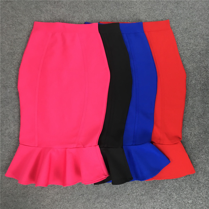 Bandage Woman Skirt Mermaid Pleated Long Vintage Summer s For Women Sexy Harajuku High Waist Party Club Clothes 220317