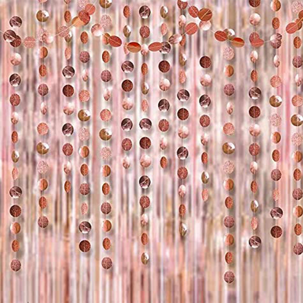 Rose Gold Rain Curtain Happy 18st Girl Birthday Decoration Tinsel Curtain Adult Engagement Wedding Party Dots Garland Background, As described
Rose Gold Rain Curtain Happy 18st Girl Birthday Decoration Tinsel Curtain Adult Engagement Wedding Party Dots Garland Background, As described