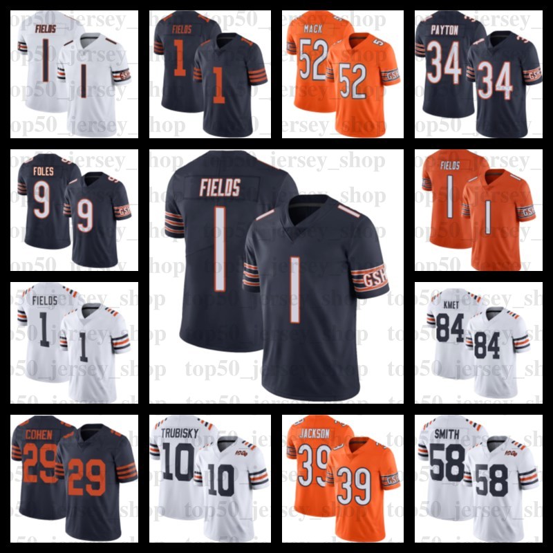 Justin Fields Football Jersey chicago''Bears''Darnell Mooney David Montgomery Roquan Smith Walter Payton Jim McMahon Brian Urlacher Akiem Hicks, Custom men jersey
Justin Fields Football Jersey chicago''Bears''Darnell Mooney David Montgomery Roquan Smith Walter Payton Jim McMahon Brian Urlacher Akiem Hicks, Custom men jersey