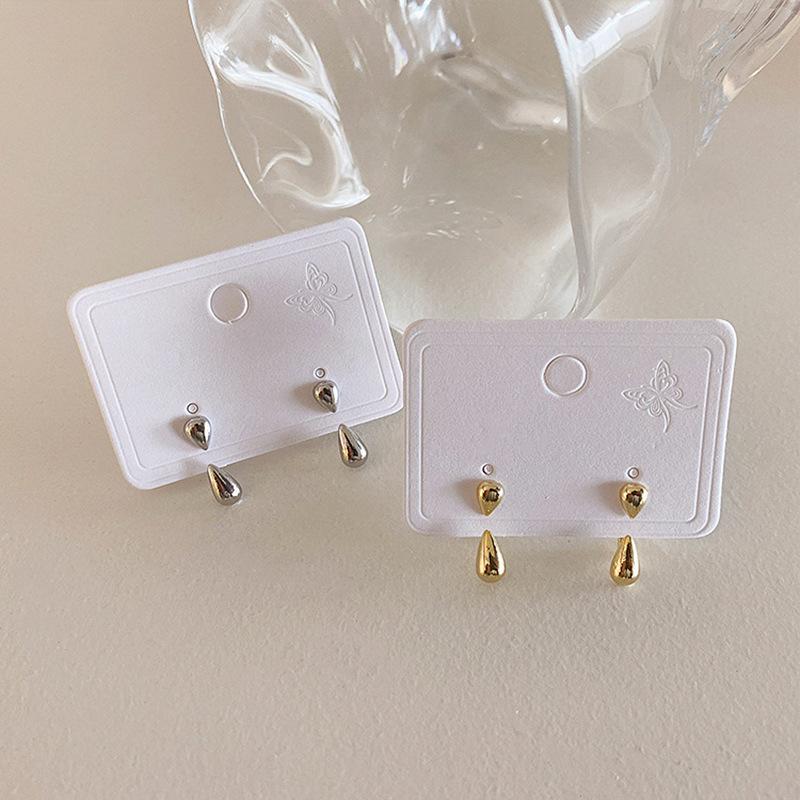 Stud Arrival Geometric Trendy Simple Temperament Metal Earrings For Women Fashion Water Drop JewelryStud
Stud Arrival Geometric Trendy Simple Temperament Metal Earrings For Women Fashion Water Drop JewelryStud