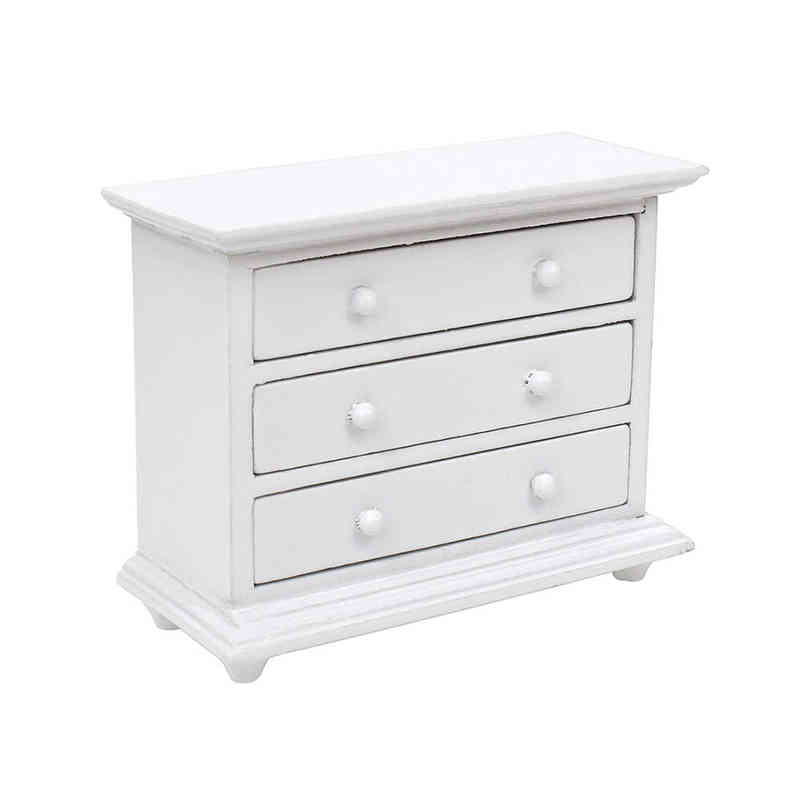 ILAND 1/12 Scale Dollhouse Furniture Miniature Accessories Baby Crib Nursery Doll House Bed Closet Rocking Chair Hobbyhorse AA220325