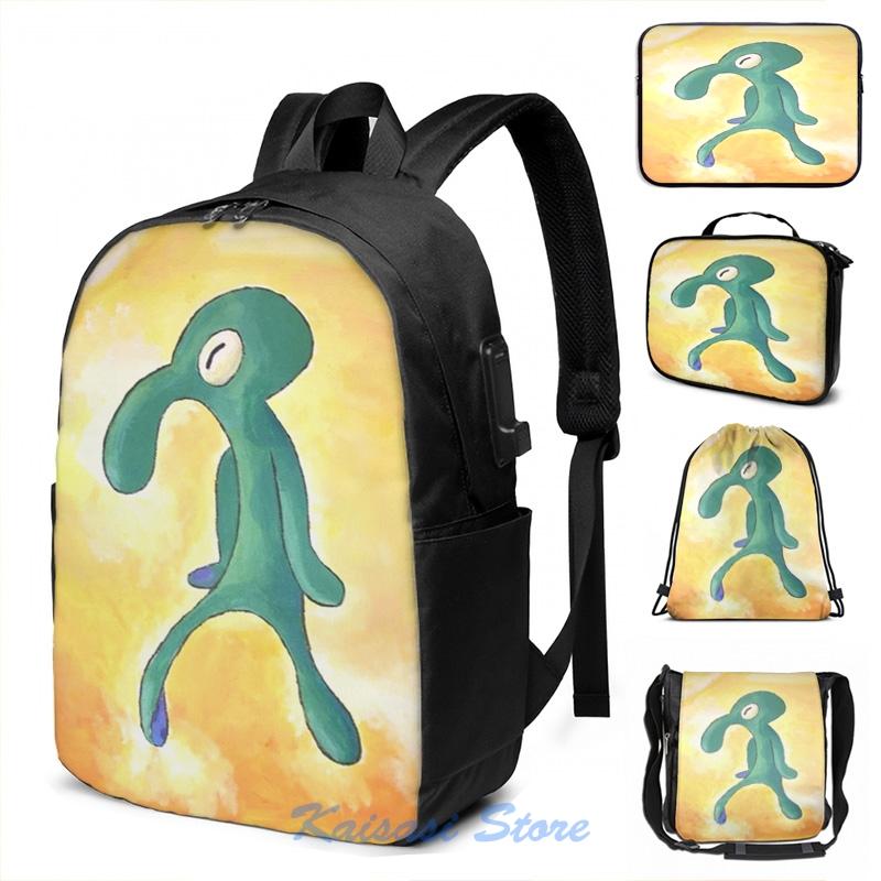 Backpack Bold And Brash, Painting By Squidward USB Charge Men School Bags Women Bag Travel Laptop, Drawstring bag
Backpack Bold And Brash, Painting By Squidward USB Charge Men School Bags Women Bag Travel Laptop, Drawstring bag