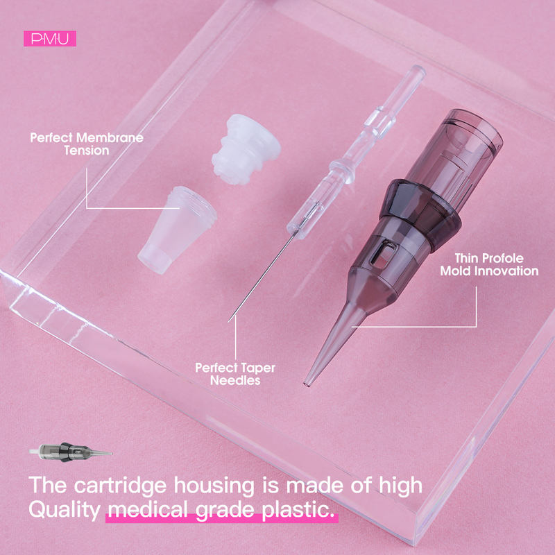 Mast 20pcs WMZ 1RL Sterilized Tattoo Cartridge Needles Supply Permanent Makeup PMU Round Liner 0.16/0.18/0.2/0.25/0.3/0.4/0.5mm 220726