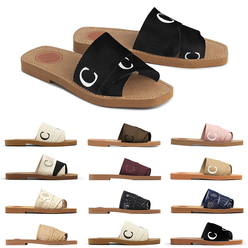 Women Woody Mules flat slippers sandals designer canvas slippers rubber slides white black pink Khaki navy blue lace Lettering Fabric womens summer outdoor shoes, Box
Women Woody Mules flat slippers sandals designer canvas slippers rubber slides white black pink Khaki navy blue lace Lettering Fabric womens summer outdoor shoes, Box