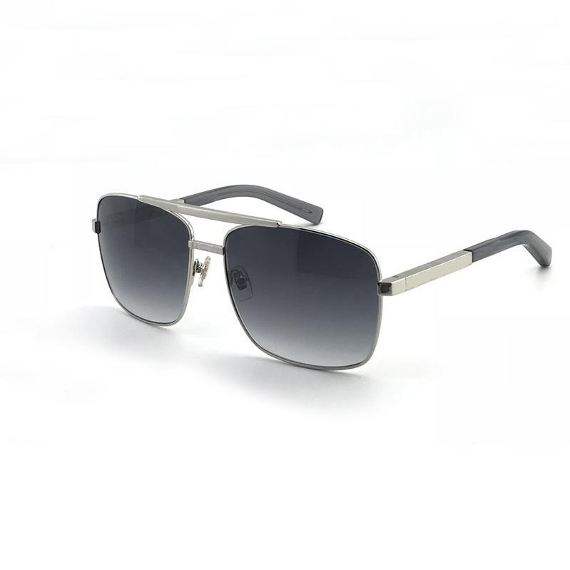 Classic Attitude Square Sunglasses Silver Metal/Grey Gradient Men Glasses Sports/Driving Sun Shades UV protection Sonnenbrille gafa de sol with Box
Classic Attitude Square Sunglasses Silver Metal/Grey Gradient Men Glasses Sports/Driving Sun Shades UV protection Sonnenbrille gafa de sol with Box