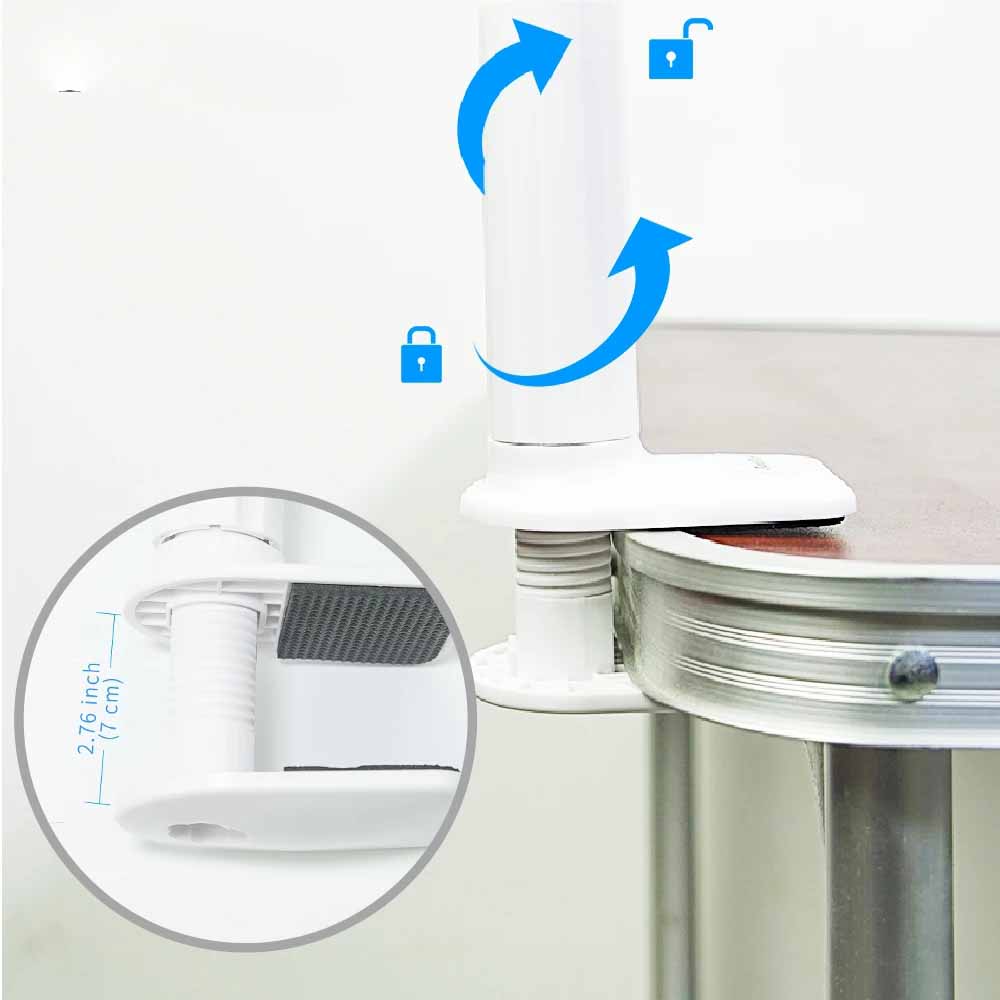 Multifunction Universal Camera Holder Stand for Baby Monitor Mount on Bed Cradle Adjustable Long Arm Bracket