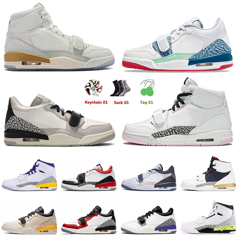 2022 Arrival Mens Basketball Shoes Legacy 312 Jumpman Sail Pistachio Frost Wolf Grey Pale Blue Low Black Red Pink Foam for Men Women Trainers SNeakers, C1 black cement 40-46