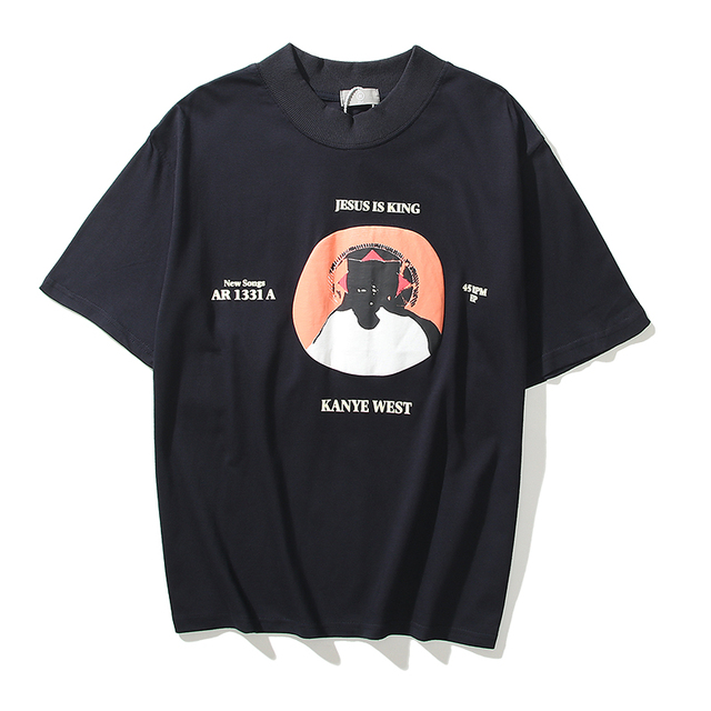 21SS JESUS IS KING High Street TShirts Album Limited Slogan Religious Men Women Short Sleeve T-shirt, Gray
21SS JESUS IS KING High Street TShirts Album Limited Slogan Religious Men Women Short Sleeve T-shirt, Gray