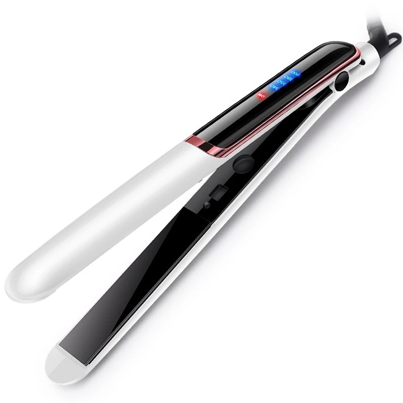 2in1 110v-220v ceramic Automatic hair straightener fast heating lengthened multifunctional hair straightener for dry wet hair 220623