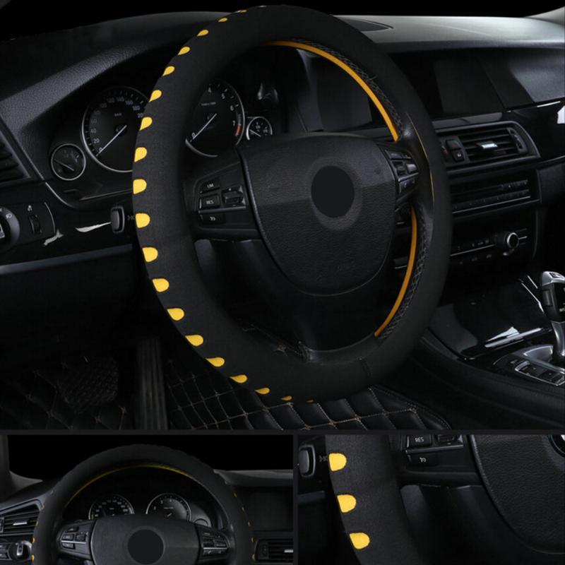 Steering Wheel Covers Car-styling Fit For Most Cars Car Steering-wheel EVA Punching Cover Diameter 38cmSteeringSteering
Steering Wheel Covers Car-styling Fit For Most Cars Car Steering-wheel EVA Punching Cover Diameter 38cmSteeringSteering