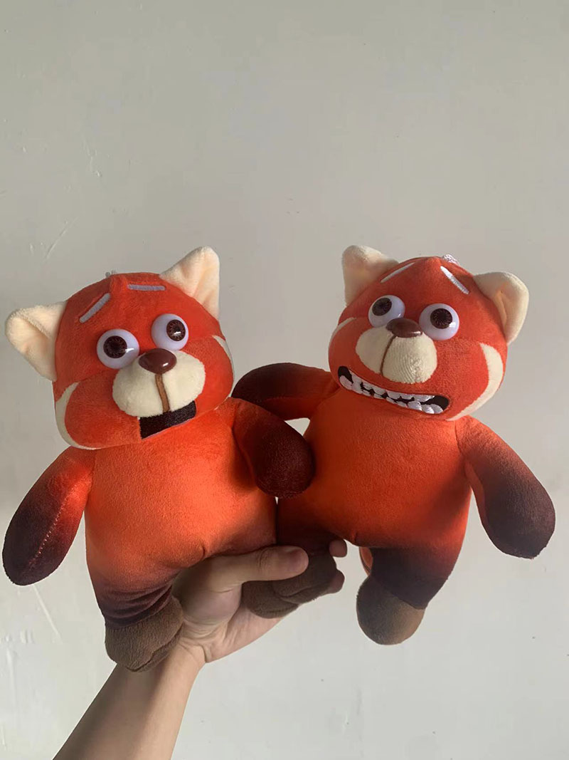 Animation film plush toys Turning Red raccoon surprised expression decoration doll toy, As show
Animation film plush toys Turning Red raccoon surprised expression decoration doll toy, As show