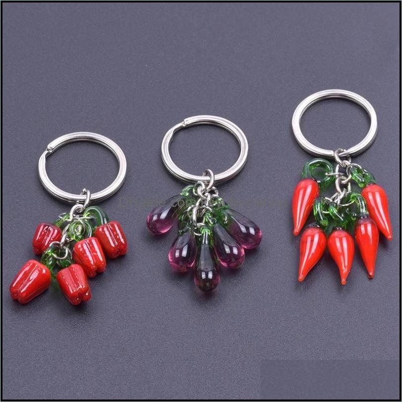 Keychains Fashion Accessories 1Pc Creative Glass Vegetable Chilli Red Pepper Pendant Keychain Key Holder For Women Bag Llave Dhziv
Keychains Fashion Accessories 1Pc Creative Glass Vegetable Chilli Red Pepper Pendant Keychain Key Holder For Women Bag Llave Dhziv