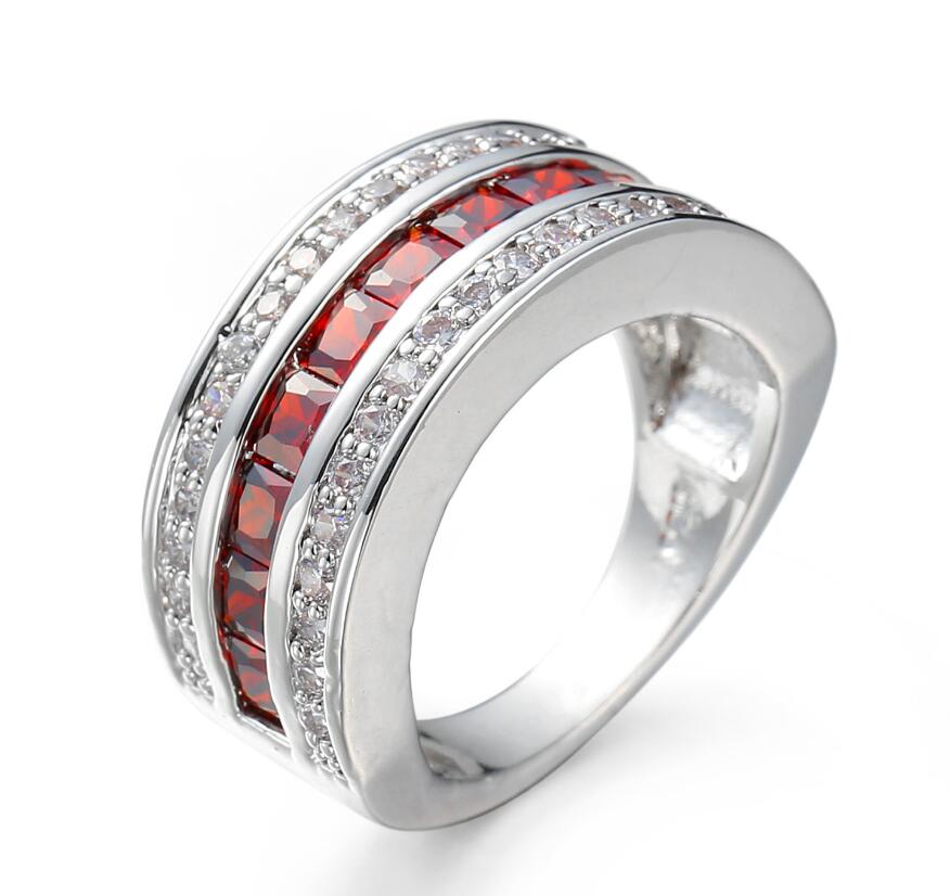 Wedding Rings Princess CUT Luxury Nice Pink Sapphire Diamonique 10KT White Gold Filled Women Simulated Diamond Wedding Engagement pandora Ring
Wedding Rings Princess CUT Luxury Nice Pink Sapphire Diamonique 10KT White Gold Filled Women Simulated Diamond Wedding Engagement pandora Ring