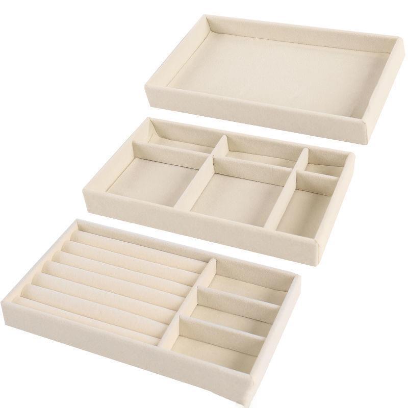 Storage Boxes & Bins Velvet Jewelry Display Tray Case S Stackable Exquisite Jewellery Holder Portable Ring Earrings Necklace Organizer Box, 1 box
Storage Boxes & Bins Velvet Jewelry Display Tray Case S Stackable Exquisite Jewellery Holder Portable Ring Earrings Necklace Organizer Box, 1 box