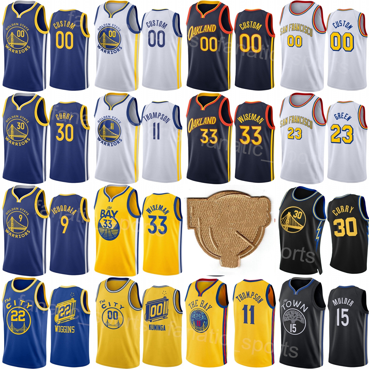 

The Finals Patch Basketball Print Klay Thompson Jersey 11 Nemanja Bjelica 8 Otto Porter 32 Andrew Wiggins 22 Stephen Curry 30 Poole 3 Damion Lee 1 Jonathan Kuminga 00, White