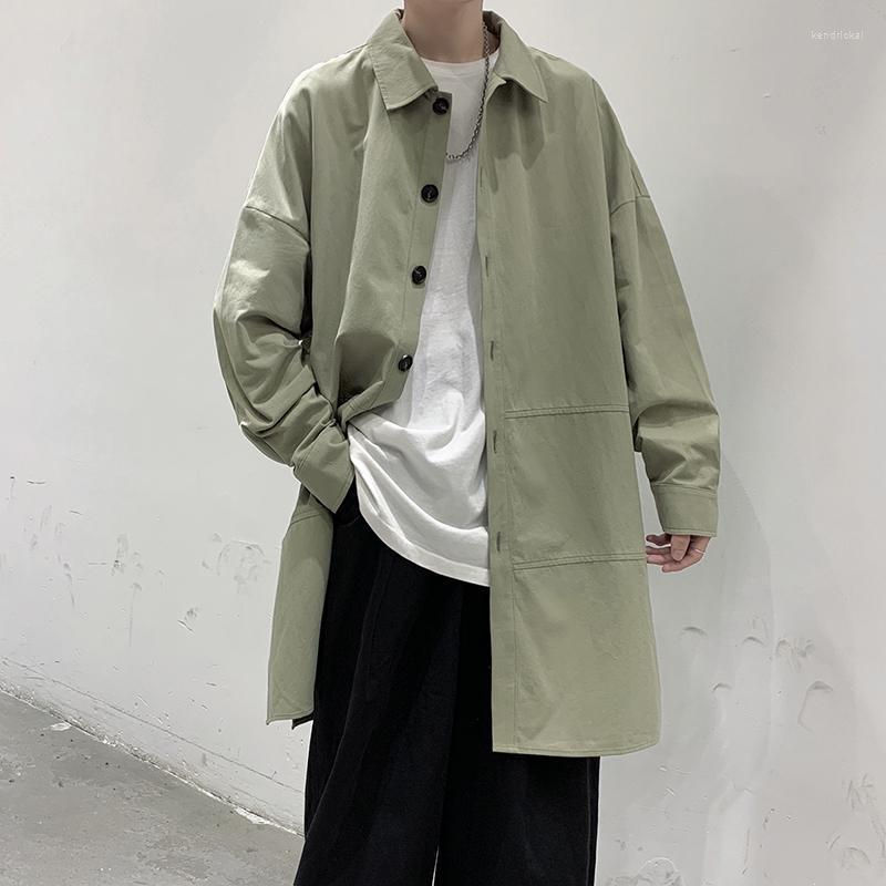 Men's Trench Coats Multicolor Coat Fashion Casual Long Men Streetwear Korean Loose Oversized Windbreaker Jacket Mens Overcoat Kend22, Black
Men's Trench Coats Multicolor Coat Fashion Casual Long Men Streetwear Korean Loose Oversized Windbreaker Jacket Mens Overcoat Kend22, Black
