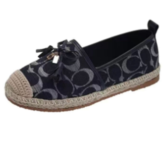 QQ 2022 Casual Shoes loafers flats Woman Espadrilles luxury shoes cap toe Fisherman canvas Shoe Summer fashion spring Top Quilty size 35-40, Navy
QQ 2022 Casual Shoes loafers flats Woman Espadrilles luxury shoes cap toe Fisherman canvas Shoe Summer fashion spring Top Quilty size 35-40, Navy
