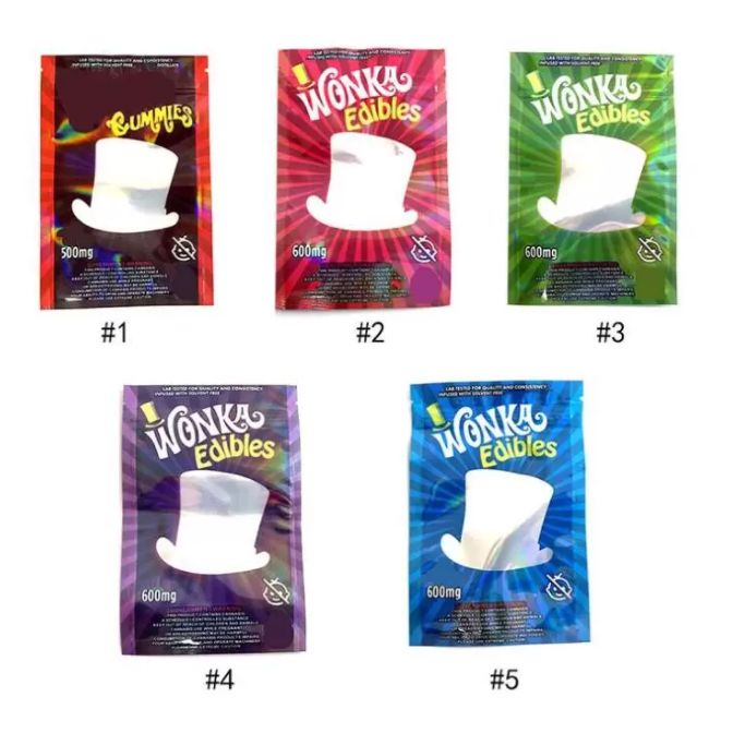 packaging bags wonka11 arriveal resealable edible candy gummy mylar 600mg plastic with rainb ow film green red blue purple edibles gummies p
packaging bags wonka11 arriveal resealable edible candy gummy mylar 600mg plastic with rainb ow film green red blue purple edibles gummies p