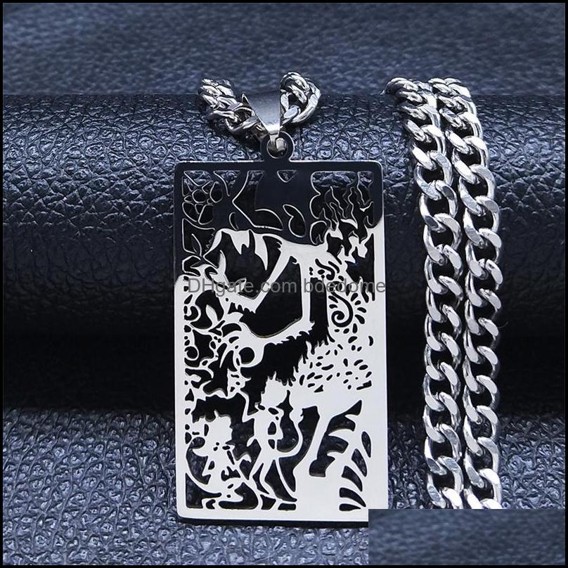 Pendant Necklaces Pendants Jewelry Stainless Steel Tarot Satan Statement Necklace Women/Men Sier Color D7Q
Pendant Necklaces Pendants Jewelry Stainless Steel Tarot Satan Statement Necklace Women/Men Sier Color D7Q