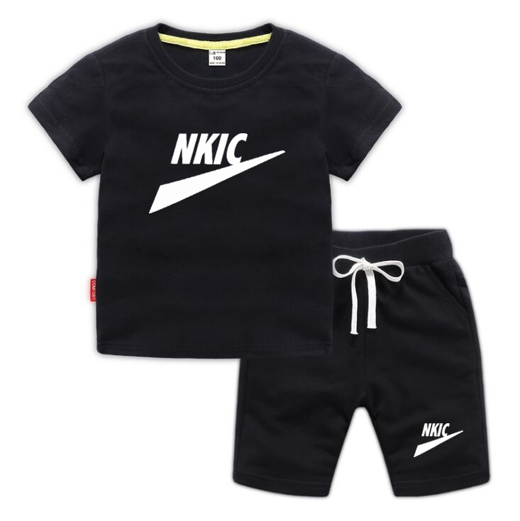 Summer Children Brand Clothes Sets Short Sleeve White black T-shirts Solid Elastic Waist Shorts Sports Suit Sets 2PCS Baby Clothing Outfits, Red
Summer Children Brand Clothes Sets Short Sleeve White black T-shirts Solid Elastic Waist Shorts Sports Suit Sets 2PCS Baby Clothing Outfits, Red