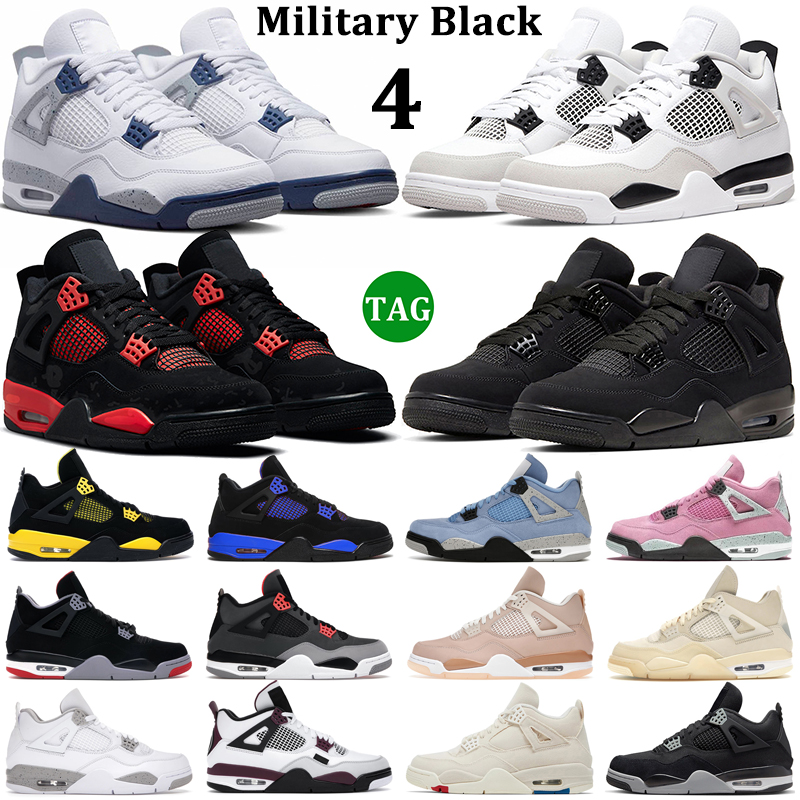 2022 4 Men Basketball Shoes 4s Military Black Cat University Blue Red Thunder Lightning White Oreo Sail Midnight Navy Mens Women Trainers Outdoor Sports Sneakers, 23
2022 4 Men Basketball Shoes 4s Military Black Cat University Blue Red Thunder Lightning White Oreo Sail Midnight Navy Mens Women Trainers Outdoor Sports Sneakers, 23