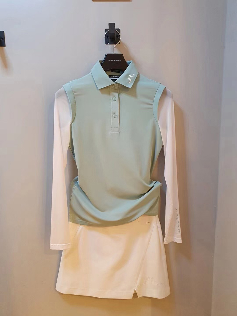 Golf Wear Women's Clothes Outdoor Sports Long Sleeve Leisure Slim Polo Shirt Breathable Fast Dry Summer Breathable 220707